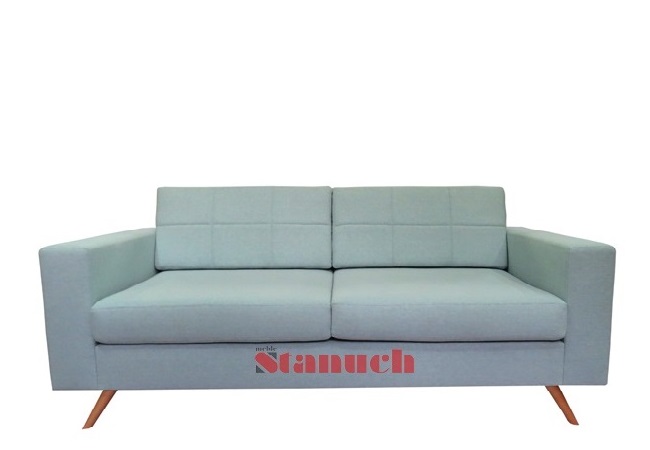 Sofa nierozkładana w stylu skandynawskim